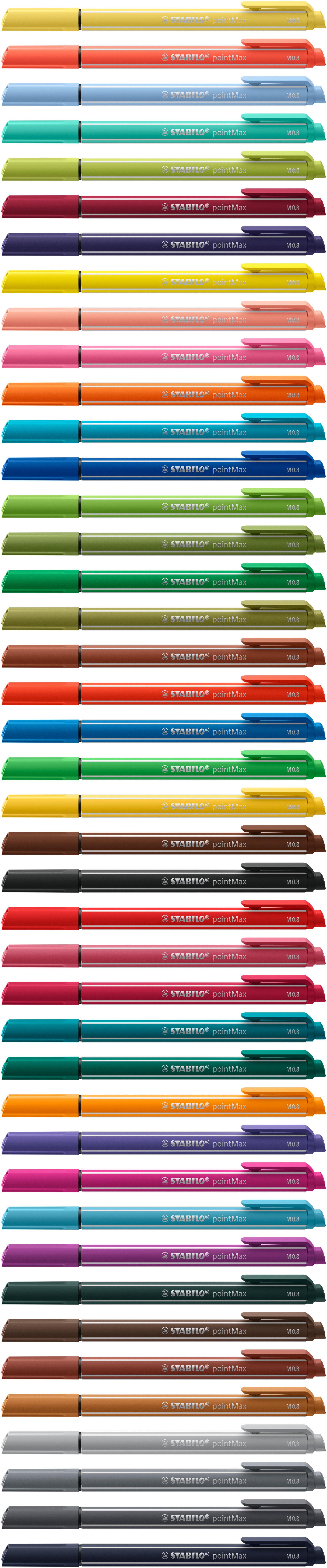 Writing felt-tip pen STABILO pointMax