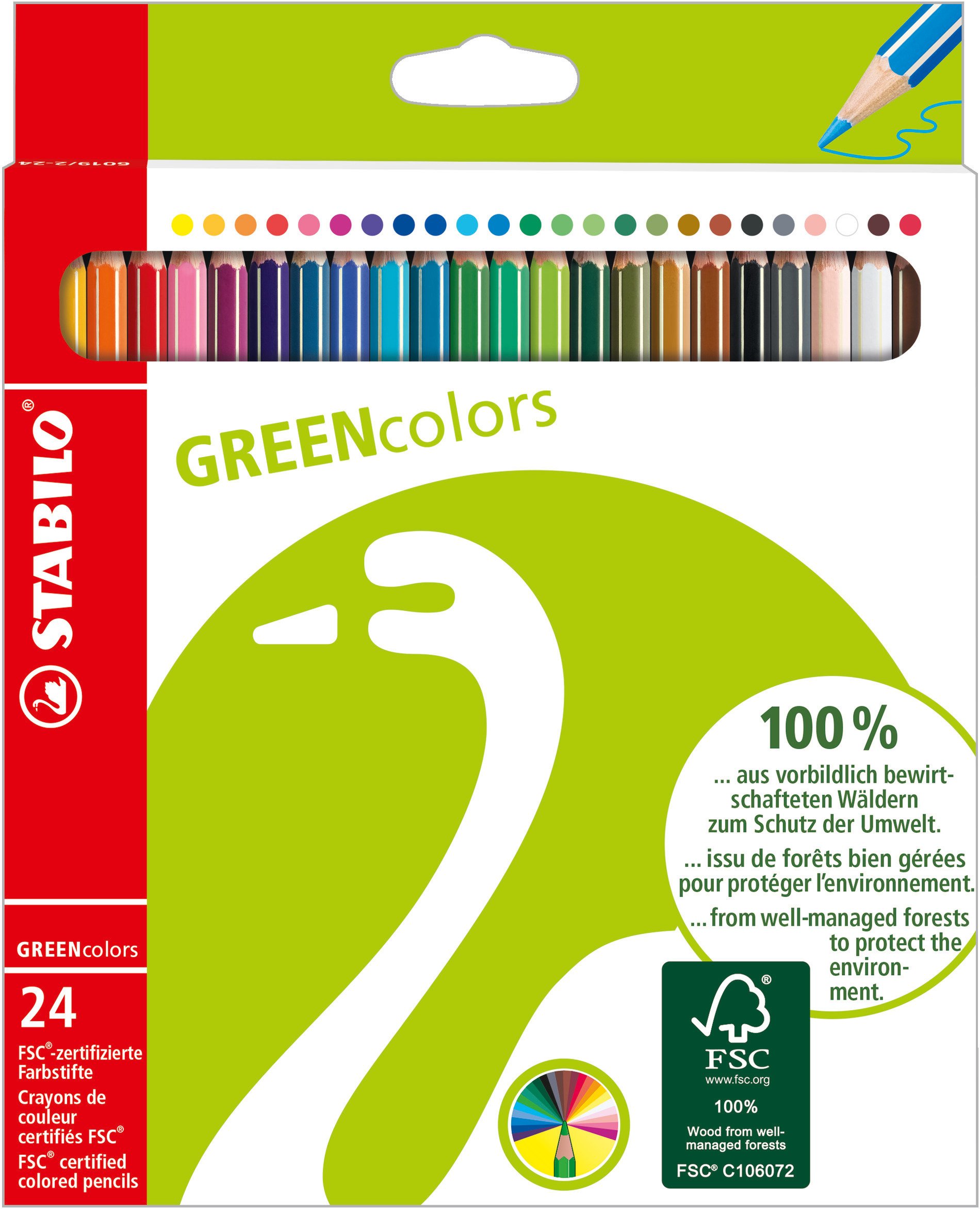 Buntstifte STABILO GREENcolors