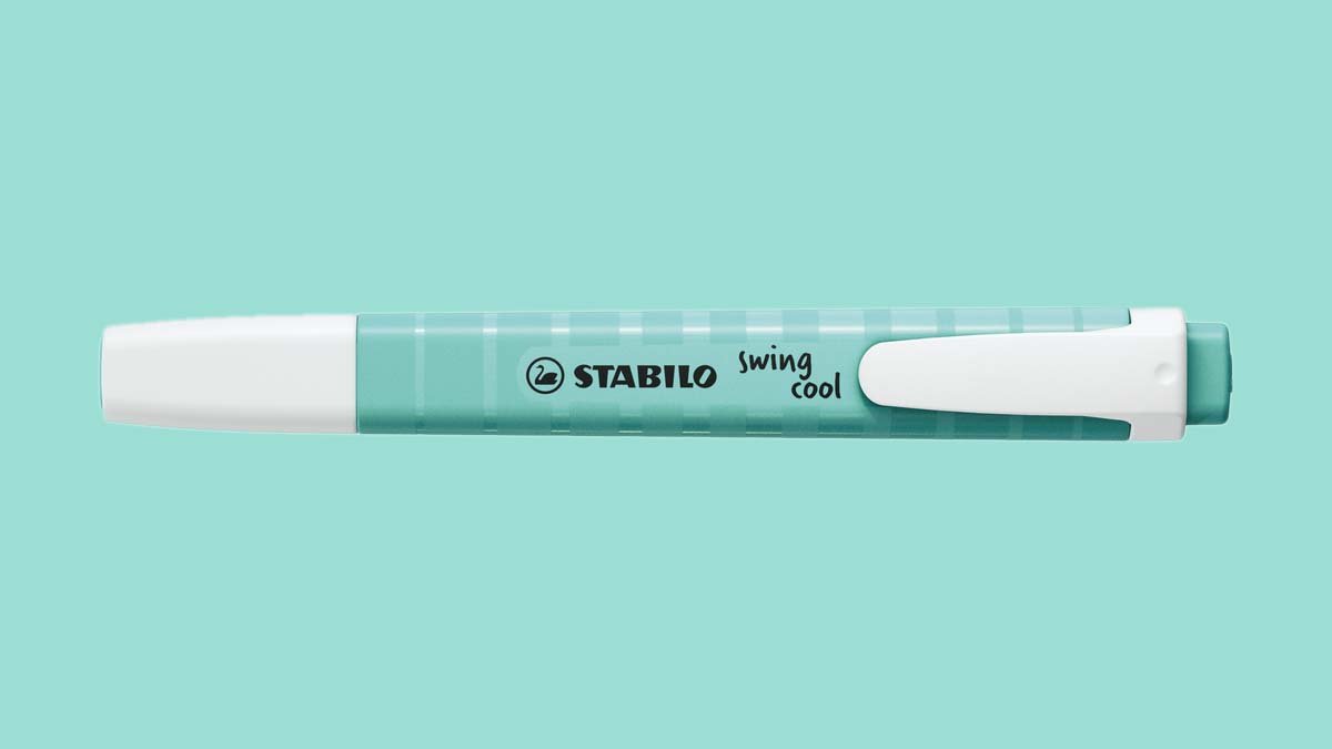 Stabilo Swing Cool highlighter, pastel colors, highlighter, marker,  handlettering