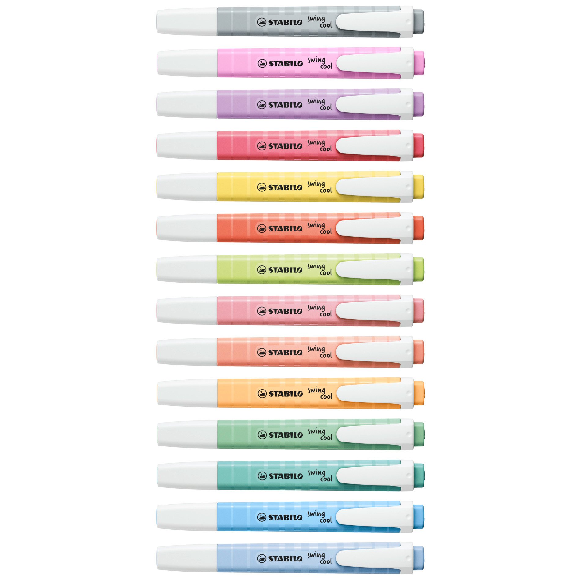 Buy STABILO Swing Cool Highlighter Pen Pastel Pack of 4 Assorted Colours  Online at Best Prices in India - JioMart.