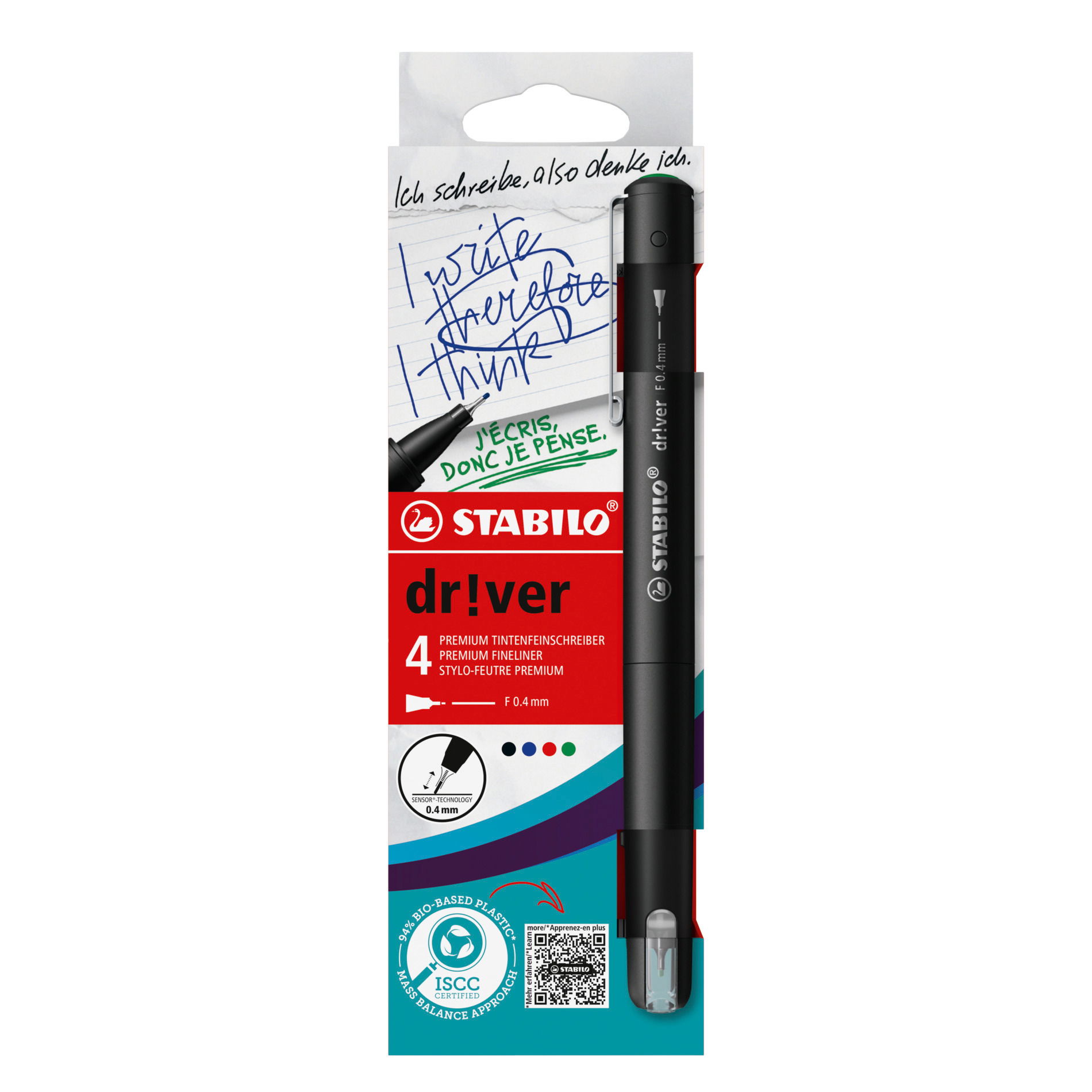 Fineliner & Filzschreiber STABILO dr!ver fine