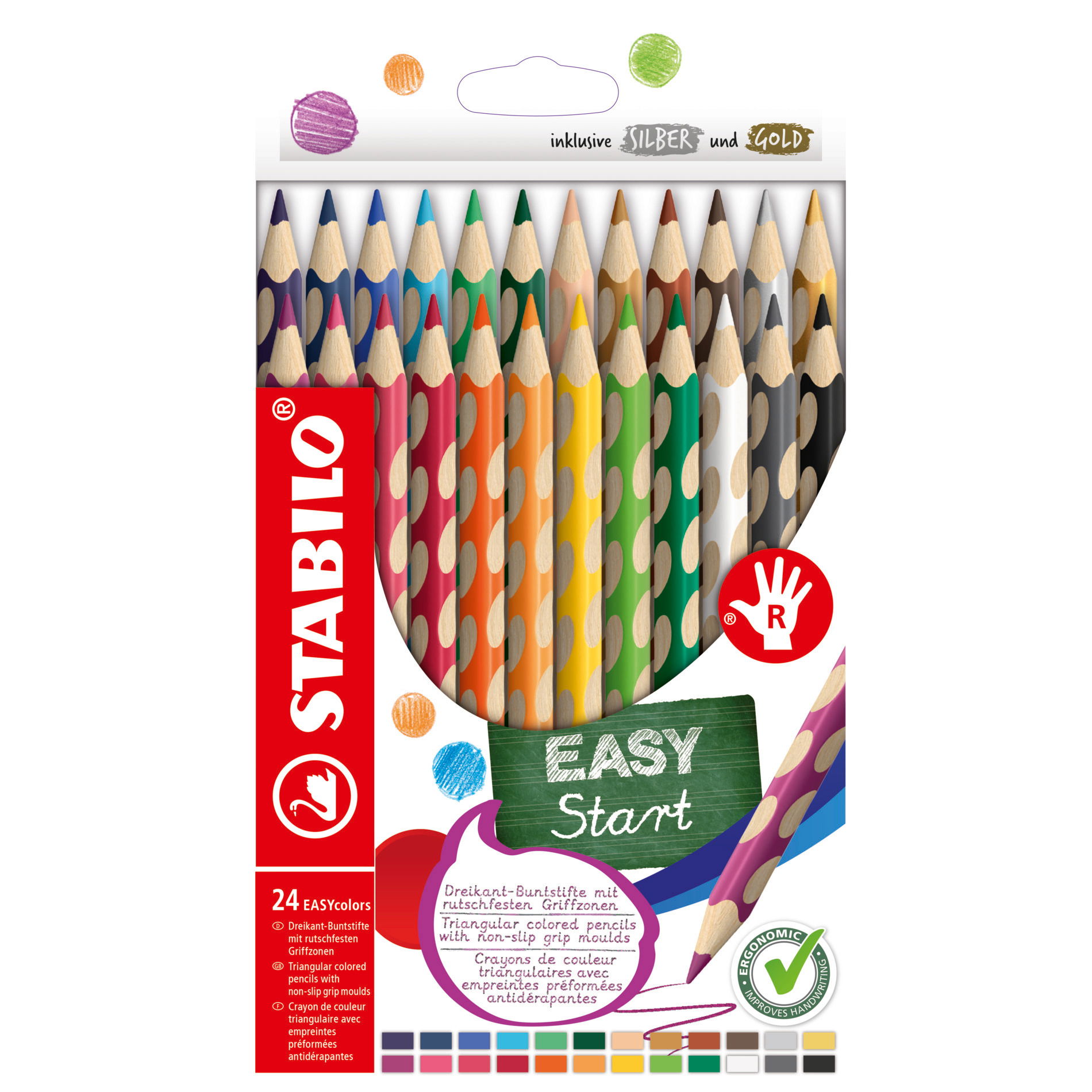 Buntstifte STABILO EASYcolors