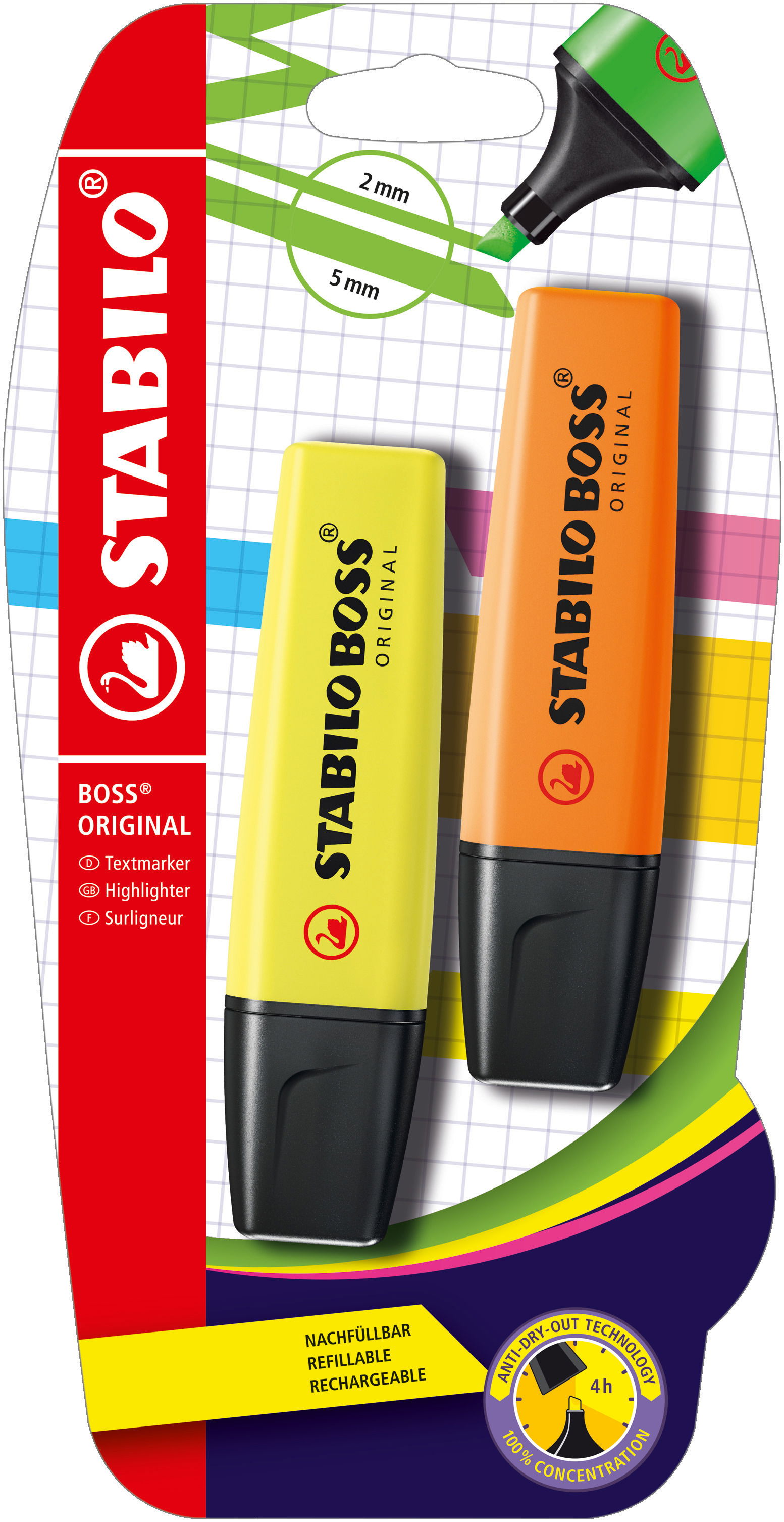 Textmarker STABILO BOSS ORIGINAL