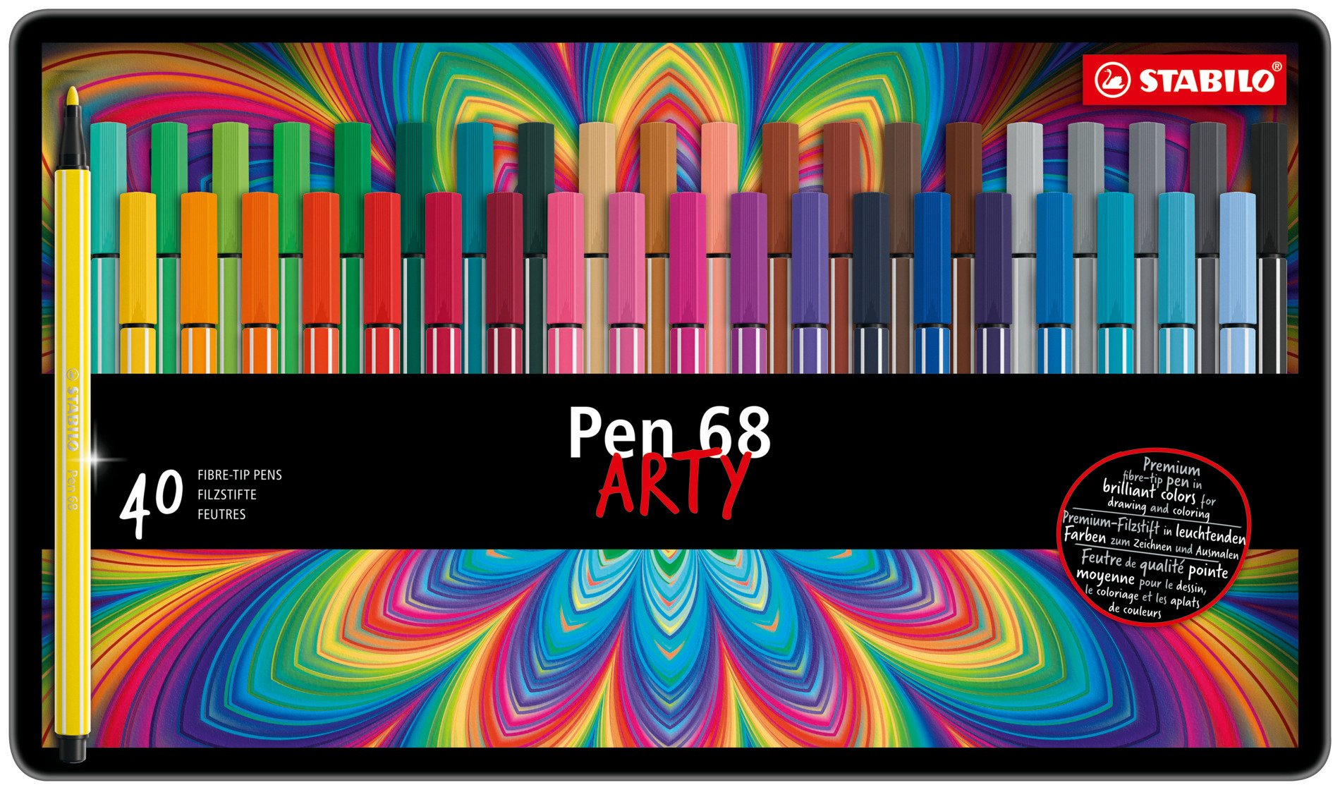 Fasermaler STABILO Pen 68 ARTY