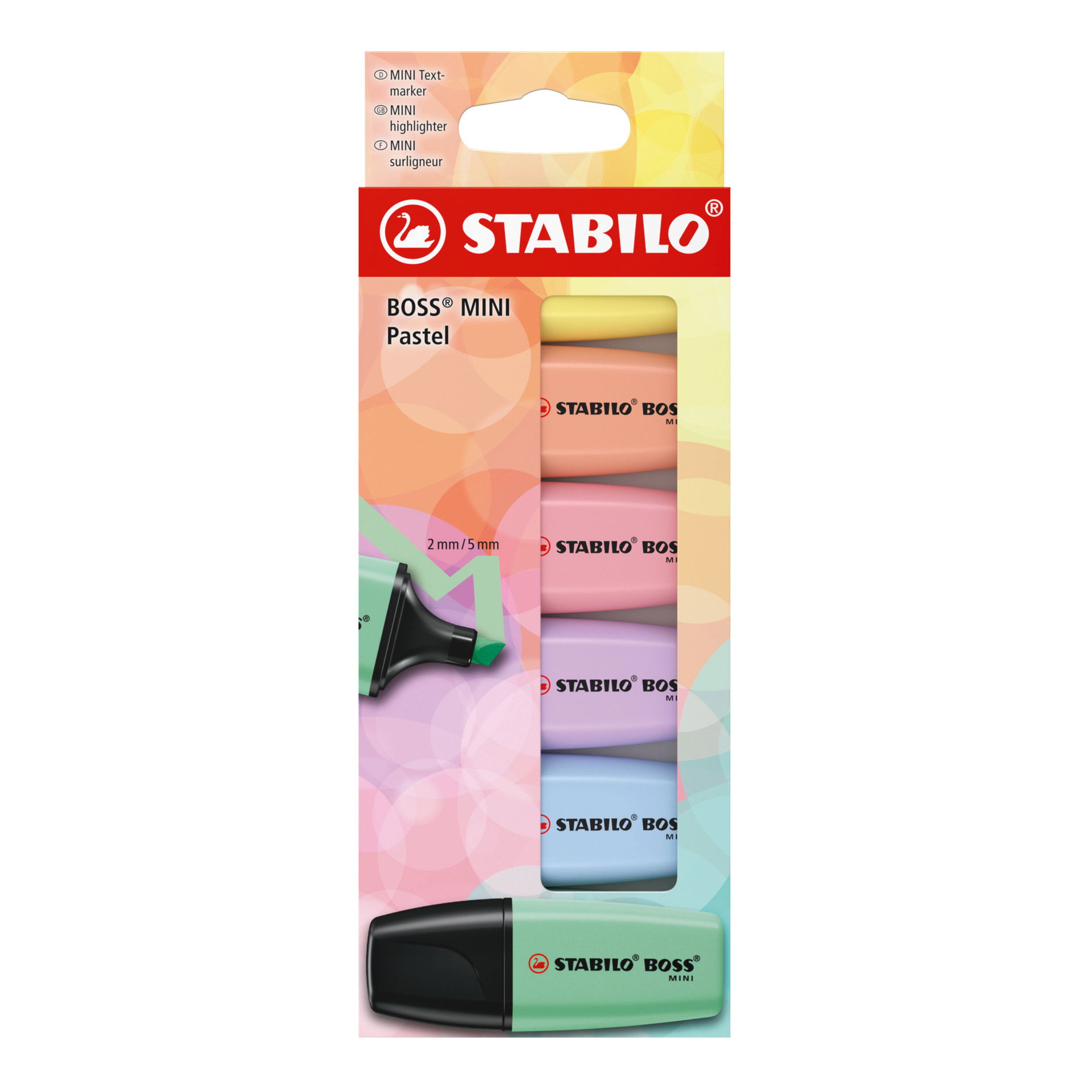 Textmarker STABILO BOSS MINI Pastel