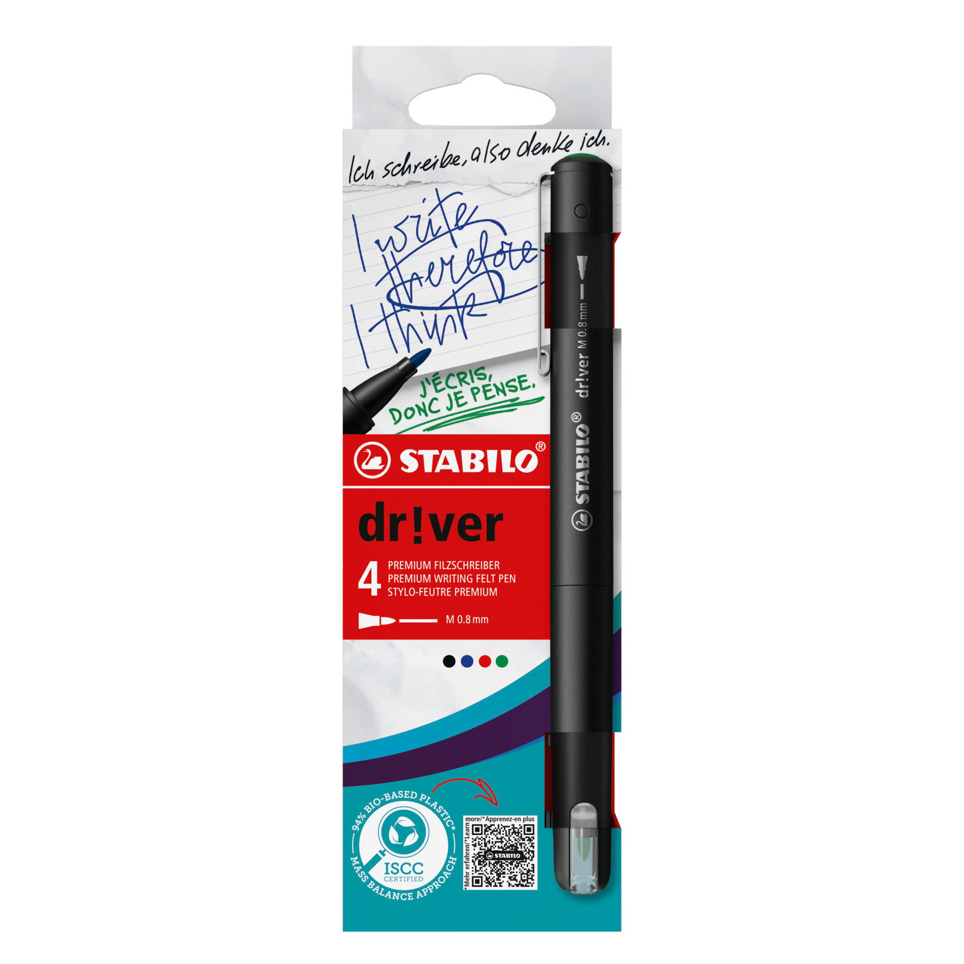 Fineliner & Filzschreiber STABILO dr!ver medium