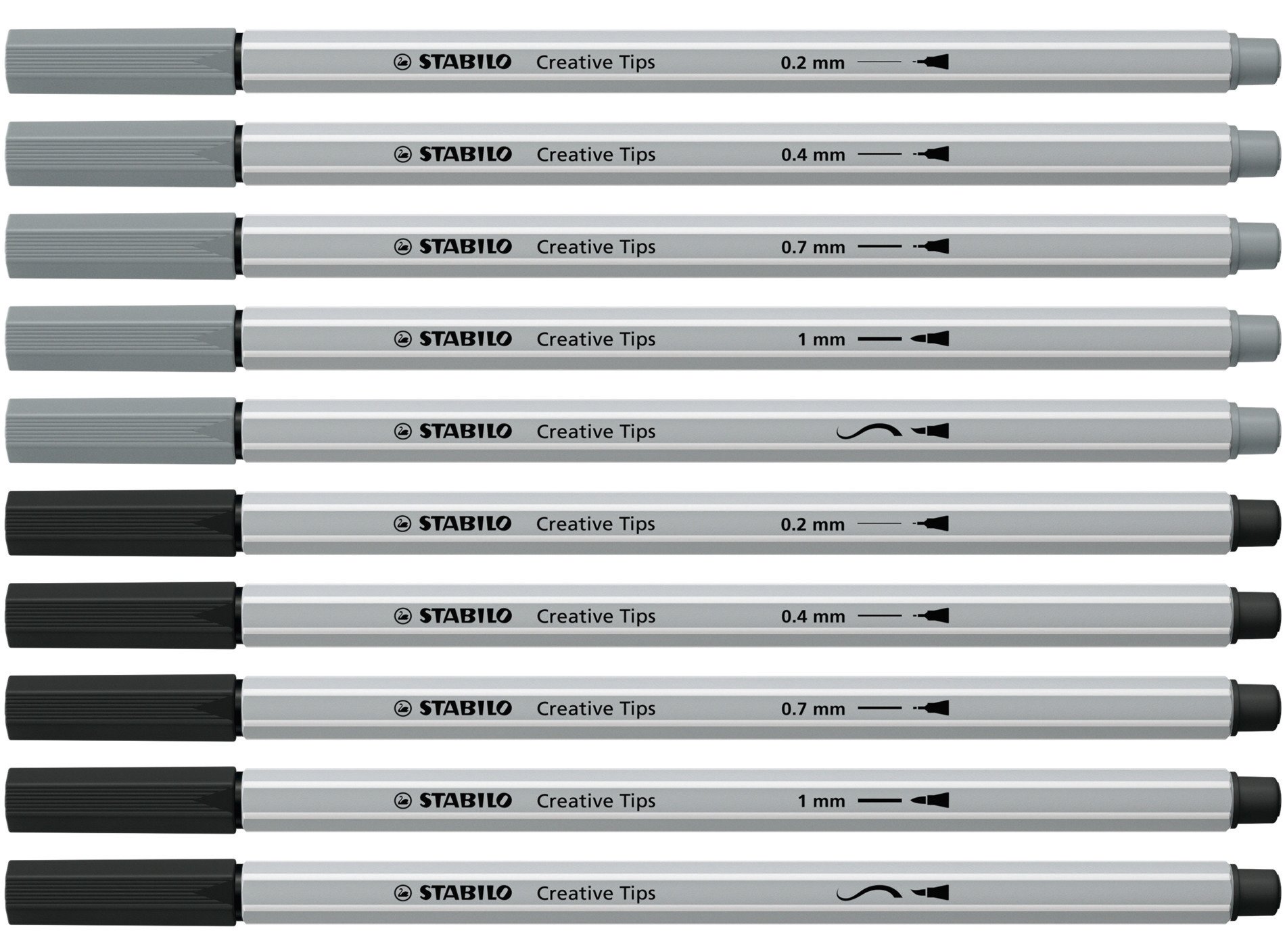 Faserschreiber Pen 68 brush karmin STABILO 568/48 (4006381545587)