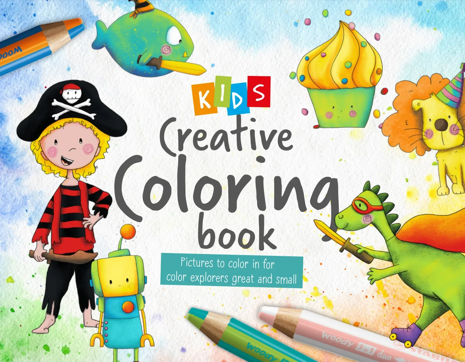 STABILO Kids Creative Books - free downloads