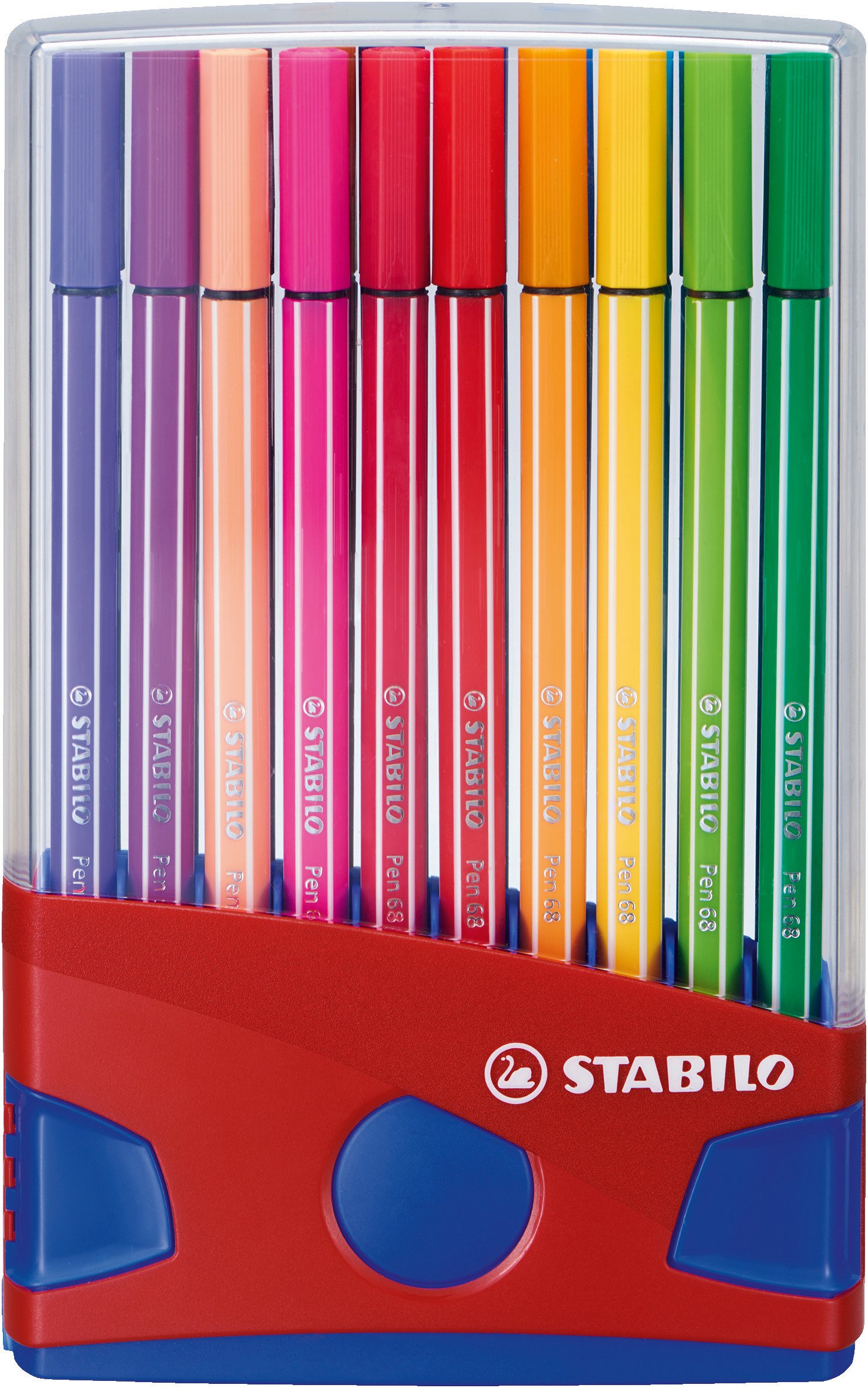 STABILO Fasermaler Pen 68 Strichstärke 1,0 mm dunkelblau 