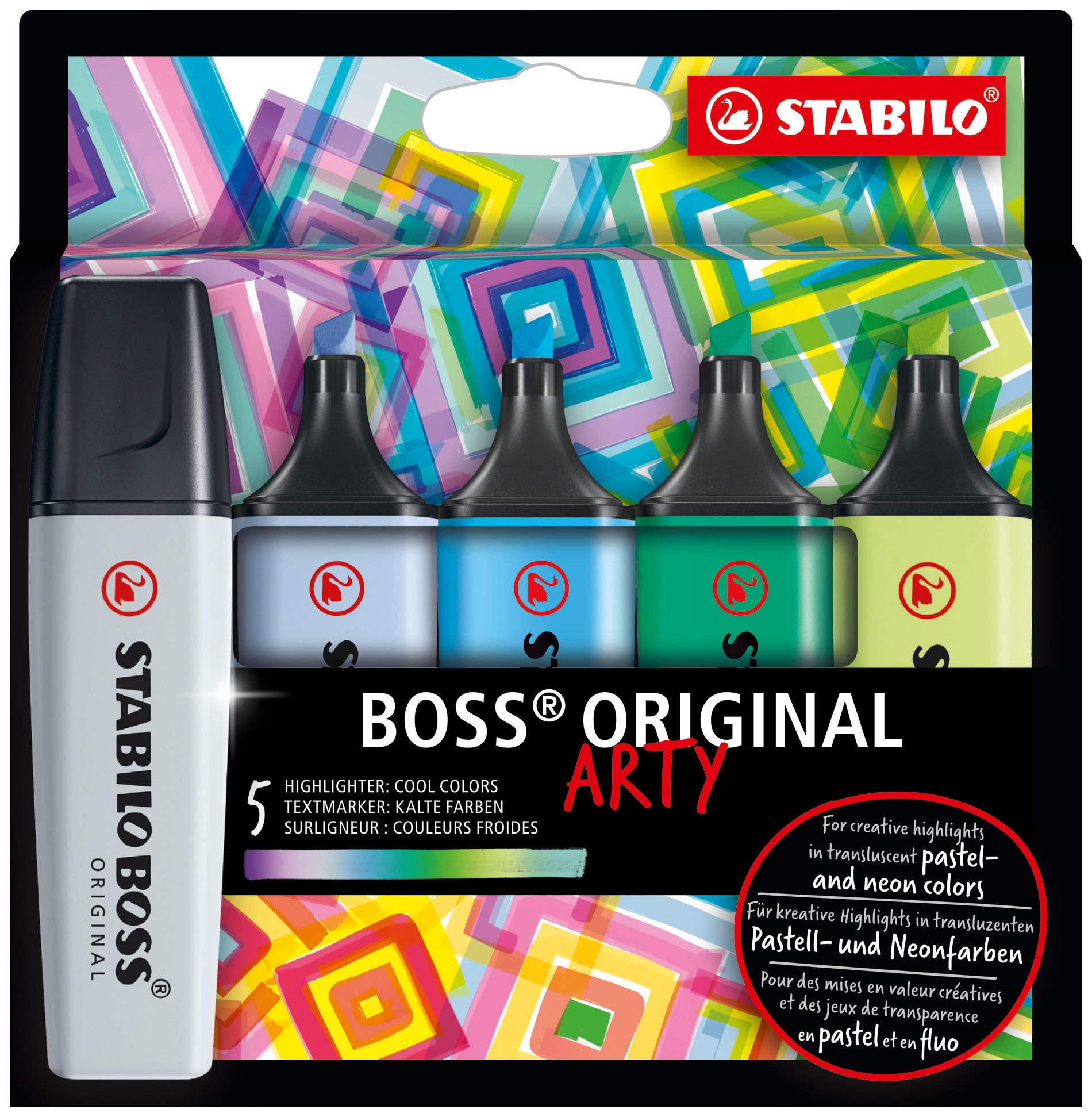 Lehrer, Textmarker 10 Farben Textmarker Künstler Pastell-Marker für Studenten 