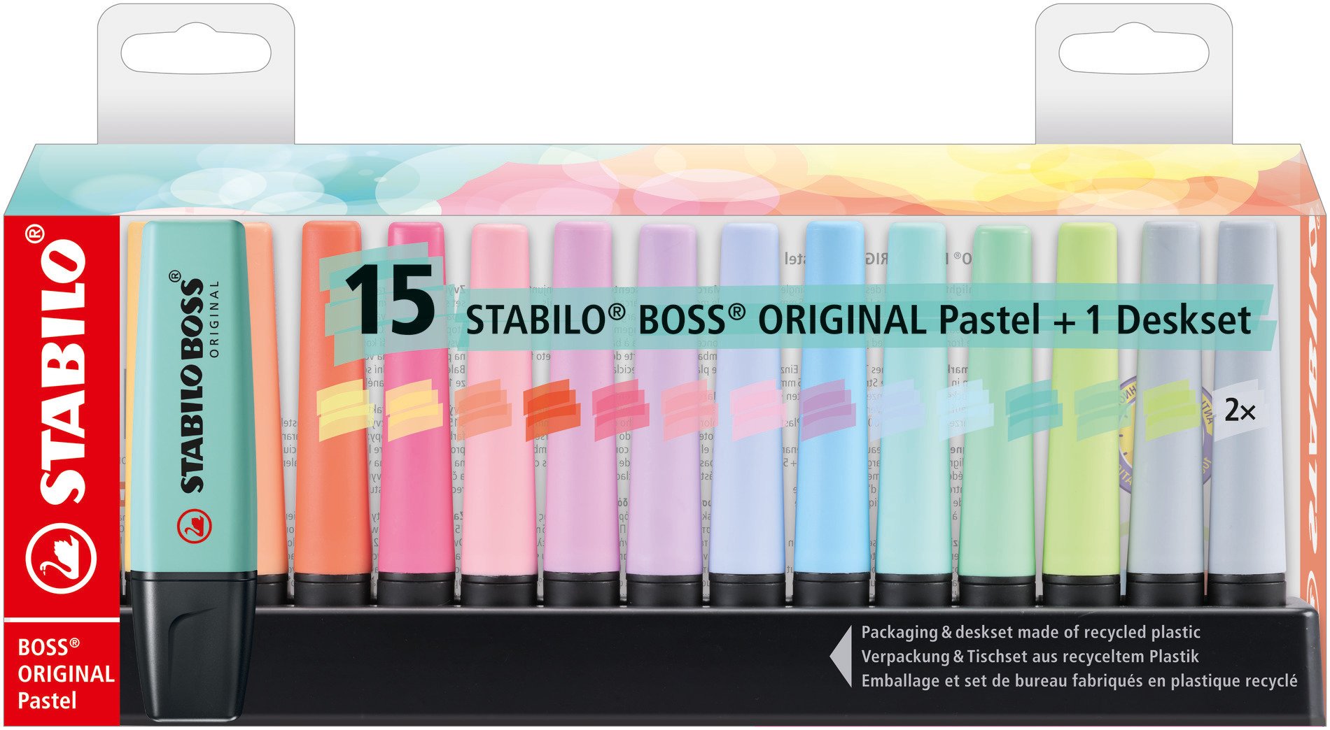 Textmarker STABILO BOSS ORIGINAL Pastel