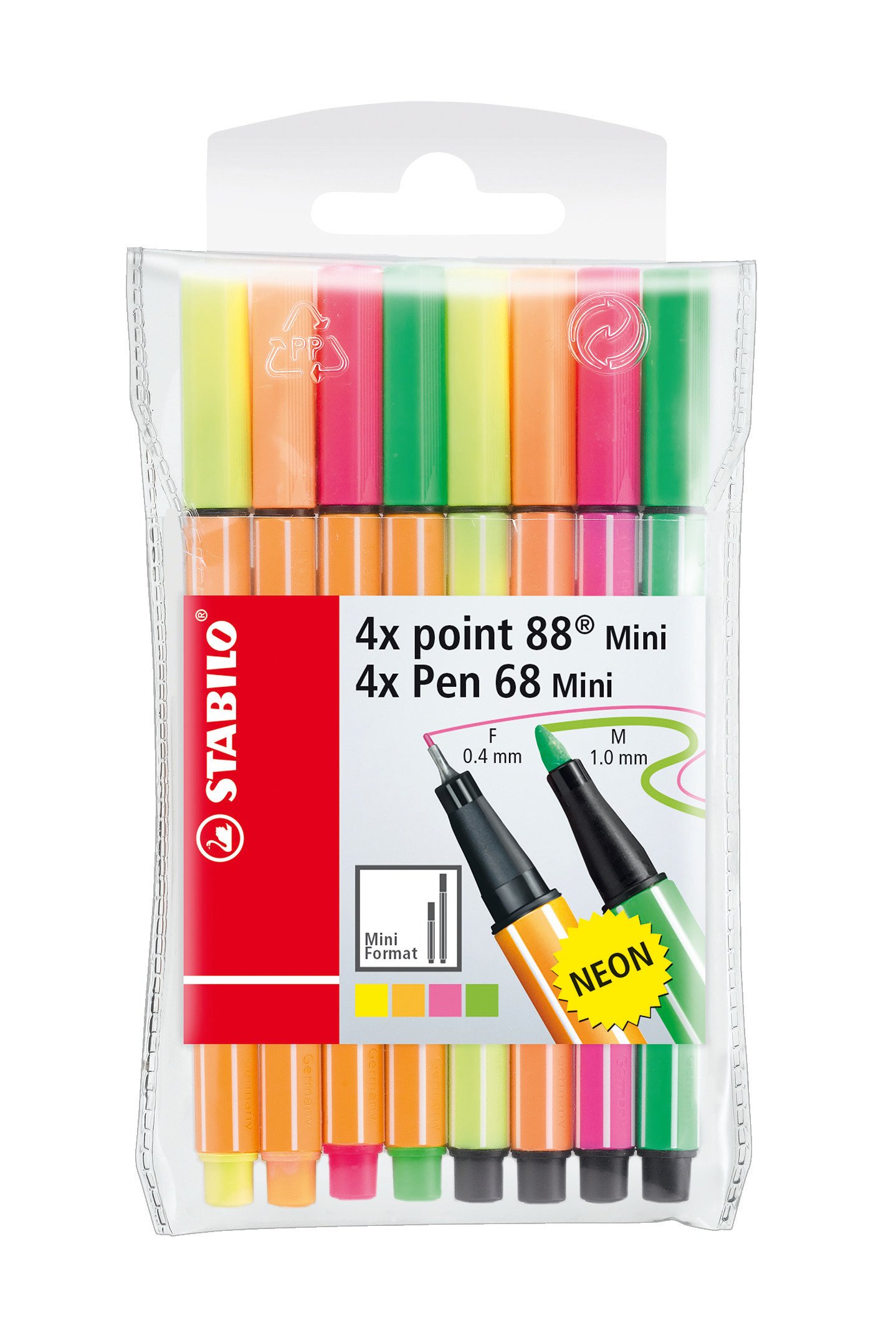 68868/08-1 point 88/Pen 68 Mini neon Et
