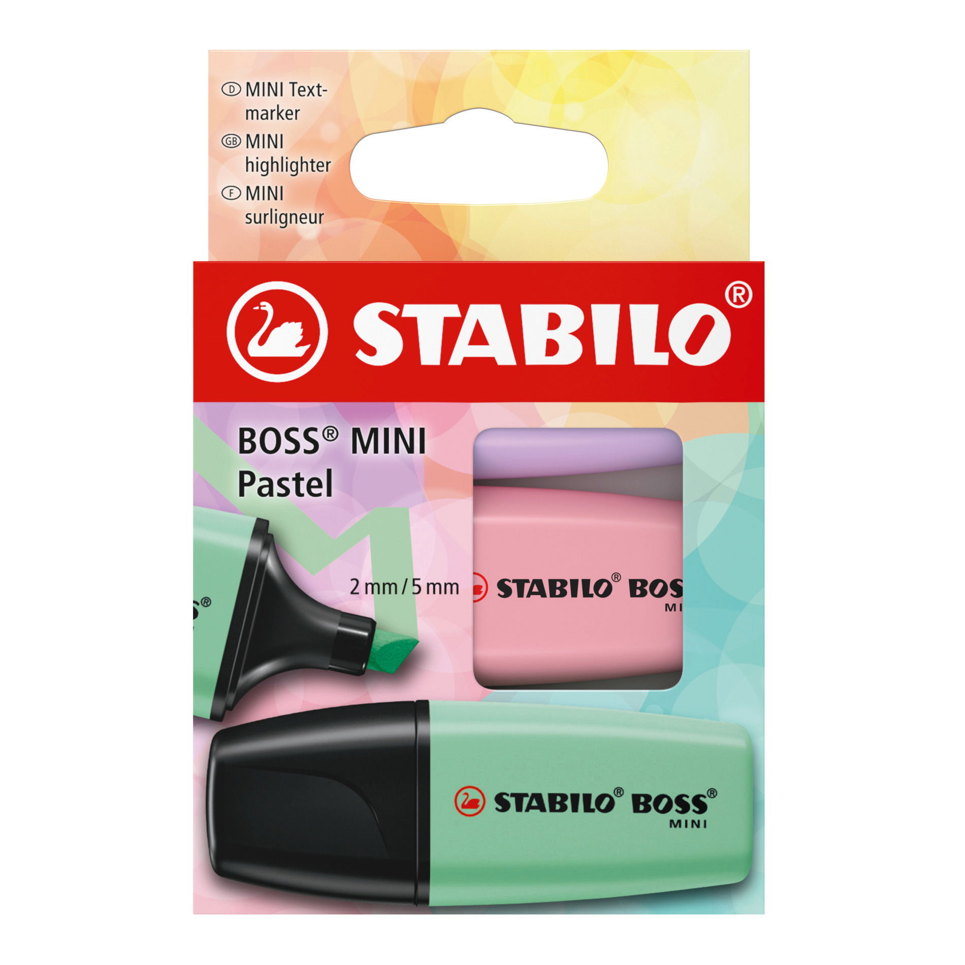 Textmarker STABILO BOSS MINI Pastel