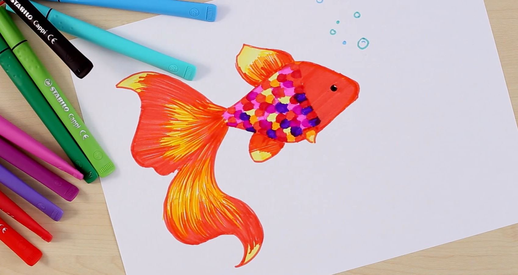 Pencil Drawings for Kids! Learn to Draw Colorful Pencils Easy Art